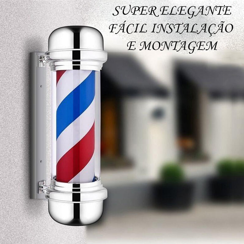 💈Pole Barber para Barbearias: Ilumine sua Barba com Estilo!💈