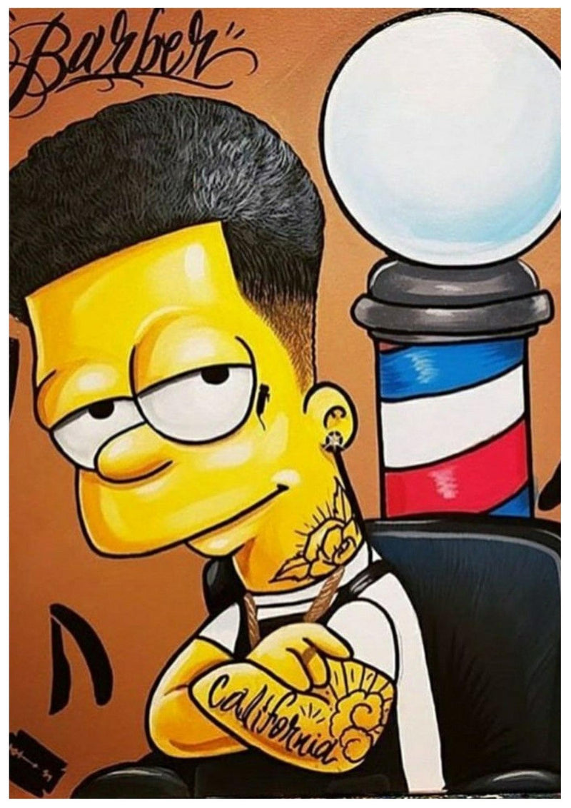 Quadros decorativos para barbearia + de 100 modelos