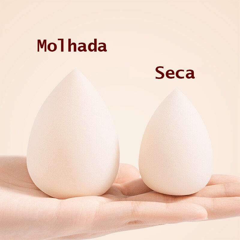 🌟7 Esponjas Super Soft para Maquiagem - formato Ovo - Sua Aliada de Beleza Total! 🌟