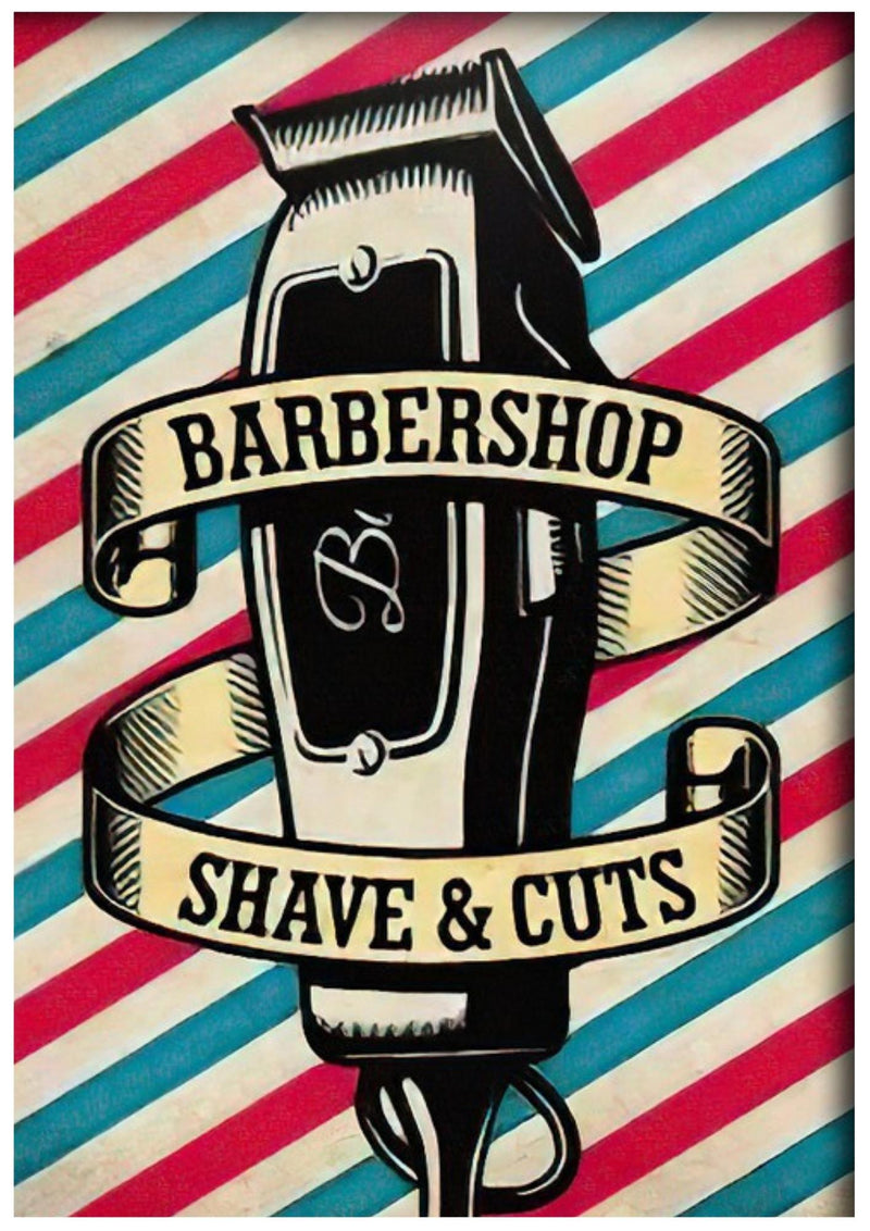 Quadros decorativos para barbearia + de 100 modelos