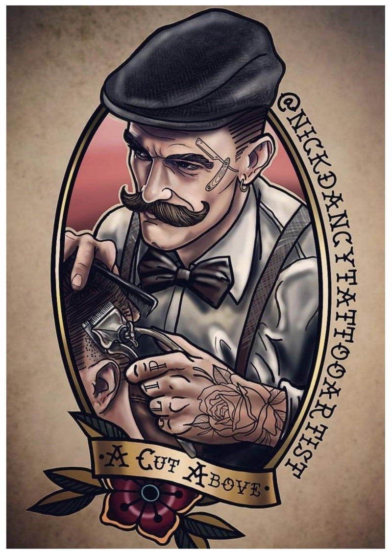 Quadros decorativos para barbearia + de 100 modelos