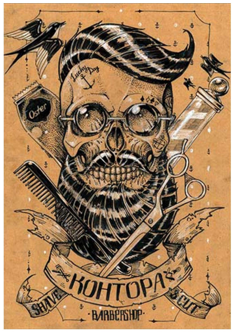 Quadros decorativos para barbearia + de 100 modelos