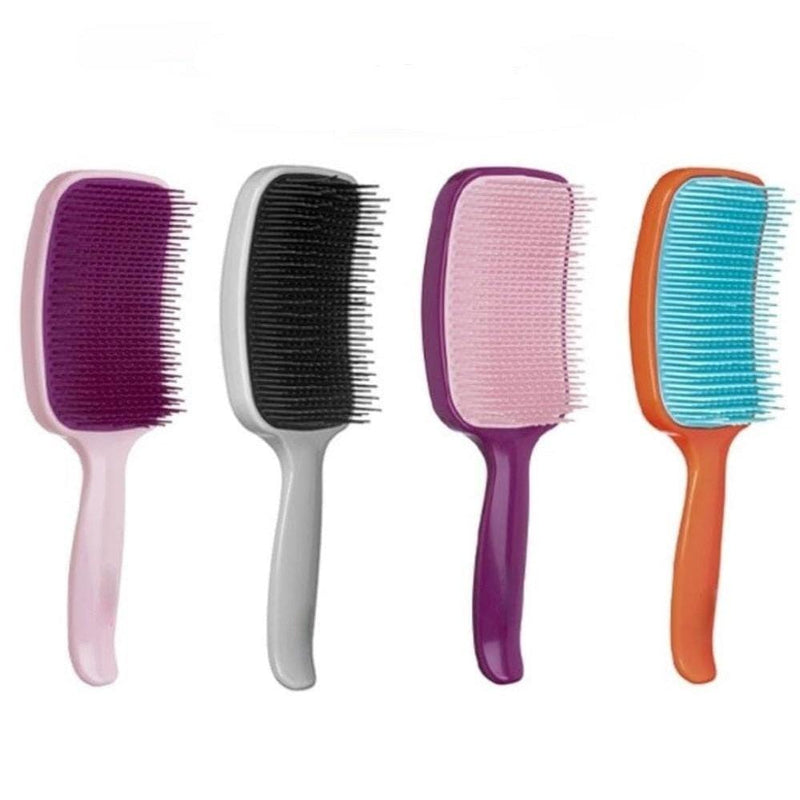 🌟 Escova Raquete Flex Pro - Inovação em Desembaraçar Cabelos! 🌟 - GoShopp