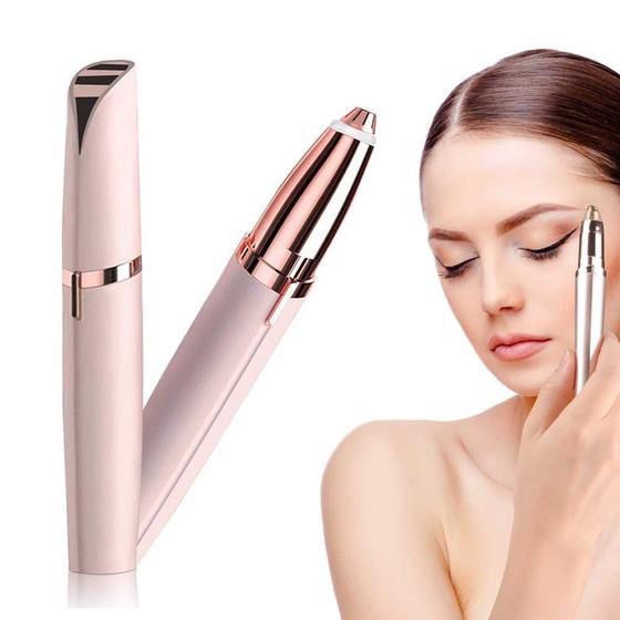 Caneta Depiladora Flawless Brows: Remoção Precisa, Indolor e Eficiente de Pelos Indesejados - Envio rápido para todo o Brasil