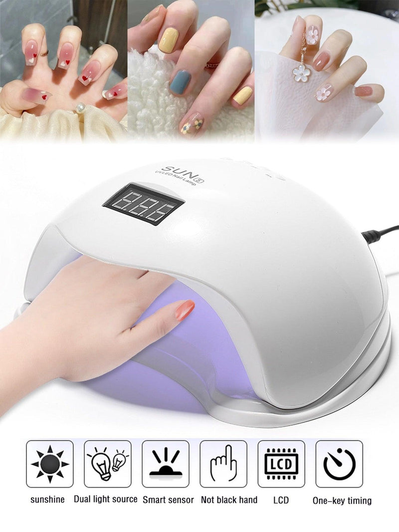 Cabine Led/Uv Bivolt Sun 5 48W Com Sensor - BRANCA - GoShopp