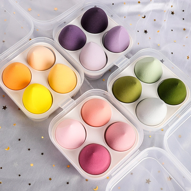 Esponja de Maquiagem Profissional Puff Cosmético! - Formato Ovo
