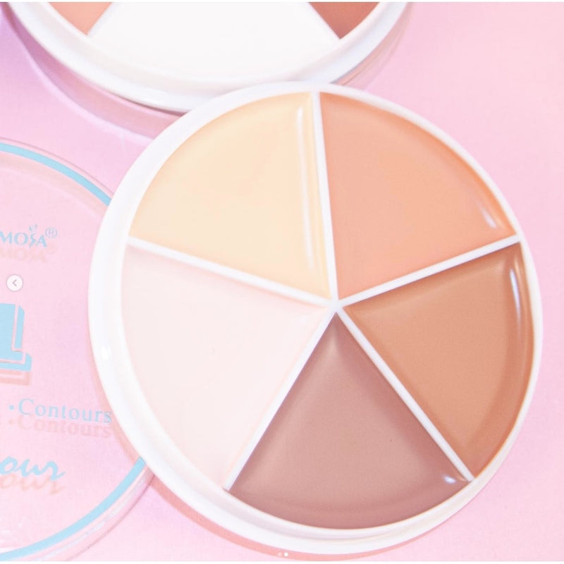 🌟Kit de Maquiagem 3 em 1 - Corretivo + Iluminador + Contorno 🌟