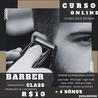 BARBER CLASS - CURSO COMPLETO ONLINE