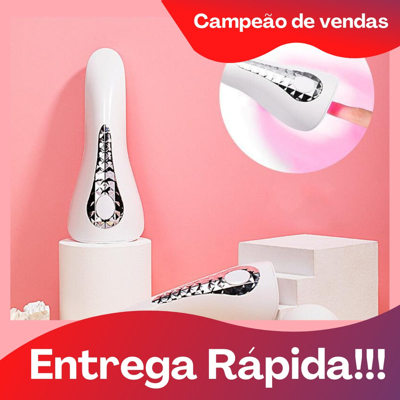 Mini Cabine Portátil LED - Secagem de Unhas em Gel 💅