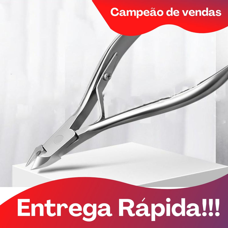 Alicate de unha em aço inoxidável - 2 por R$54