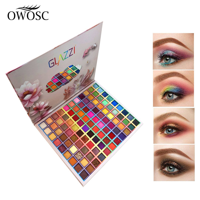 🌟Paleta de Sombras de Maquiagem com 99 Cores Radiantes!🌟