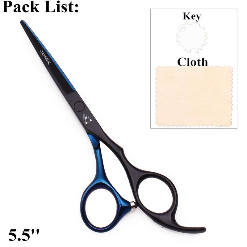Kit completo de Tesouras Profissionais para Barbeiros e Cabeleireiros 5.5 e 6.0 - GoShopp