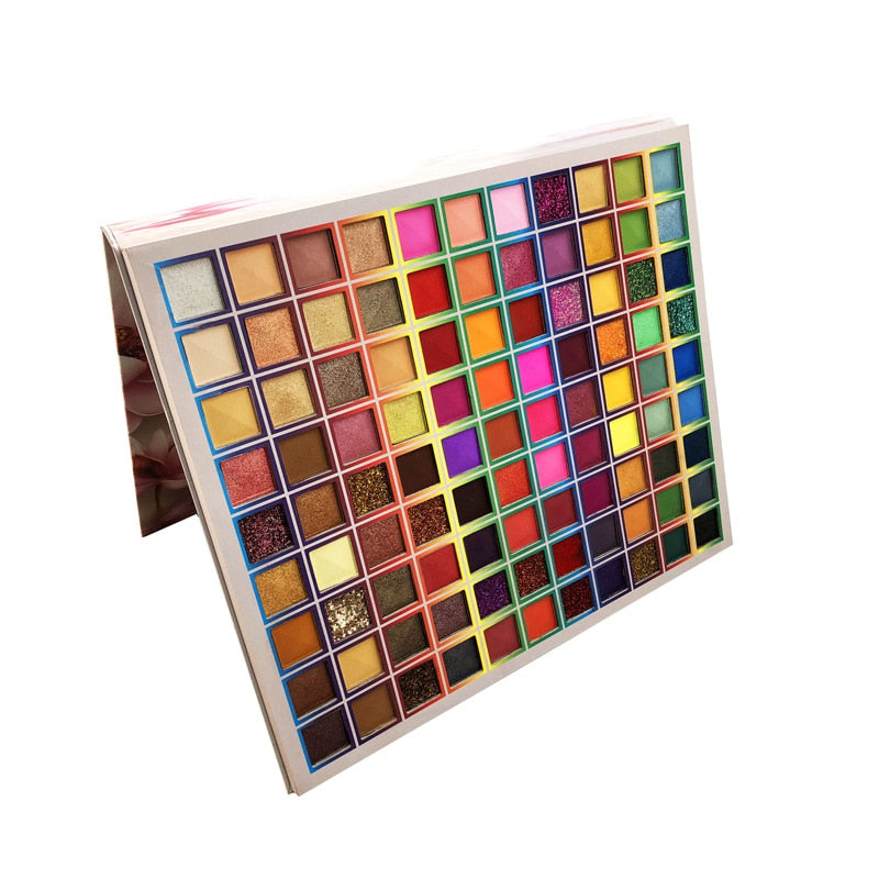 🌟Paleta de Sombras de Maquiagem com 99 Cores Radiantes!🌟