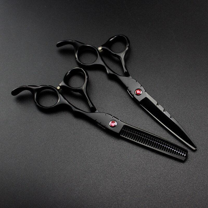 Tesoura Profissional Fire Dragon - Aço 440c para Cabeleireiros ou Barbeiros - GoShopp