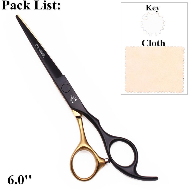 Kit completo de Tesouras Profissionais para Barbeiros e Cabeleireiros 5.5 e 6.0 - GoShopp