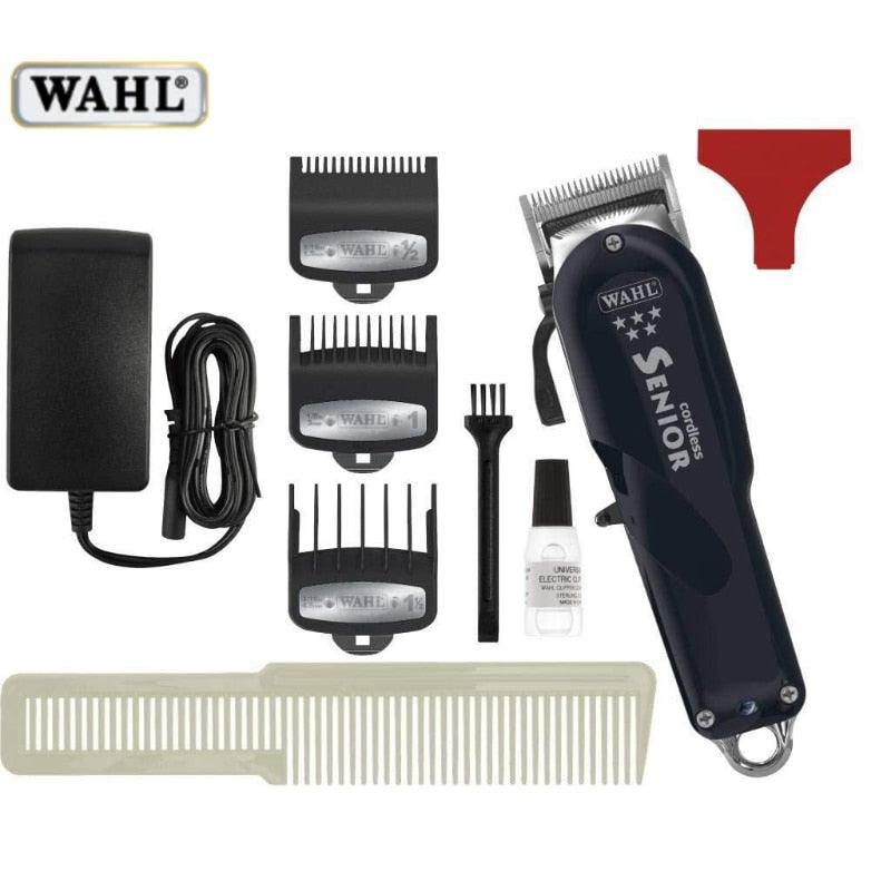MÁQUINA DE CORTE SENIOR BLACK CORDLESS SEM FIO WAHL BIVOLT - GoShopp