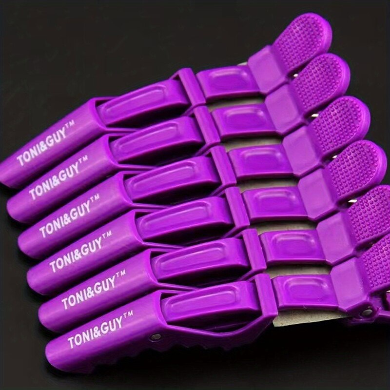 Presilhas Bico de Pato dentada! - 6 peças