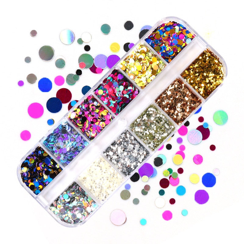 85 Decorações Fluorescente e 3d para Nail Arts - Unhas de gel encapsuladas