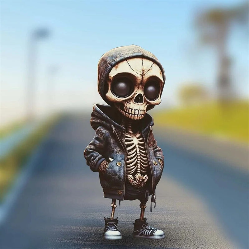 Caveira 3d - Decoração para Barbearia