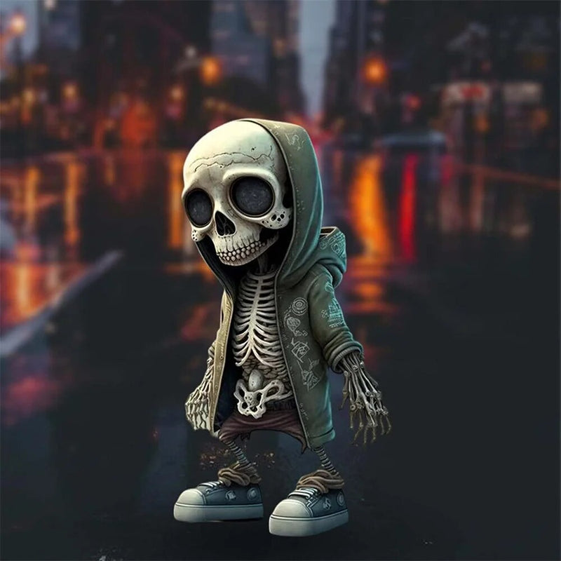 Caveira 3d - Decoração para Barbearia