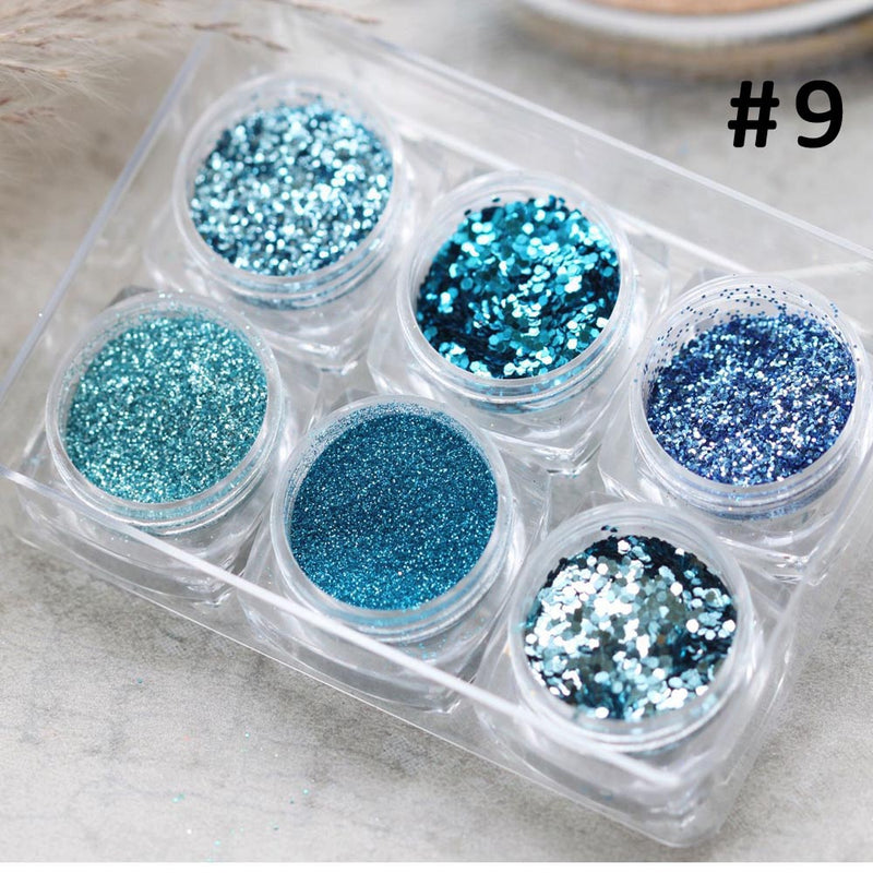 🌟Decoração de Unhas! - Pó Neon, Glitters, Brilhos, Pó Croma🌟