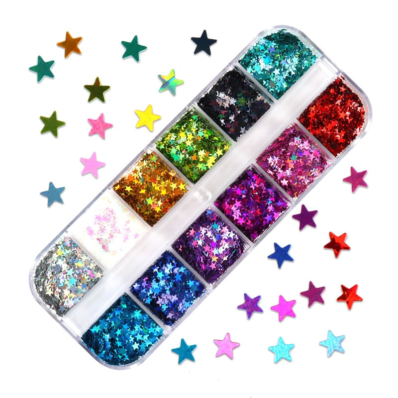 85 Decorações Fluorescente e 3d para Nail Arts - Unhas de gel encapsuladas