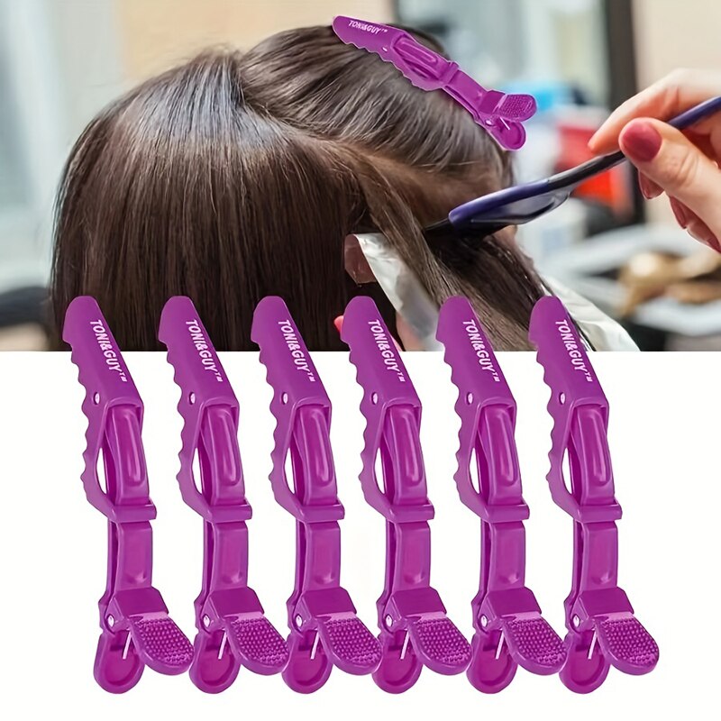 Presilhas Bico de Pato dentada! - 6 peças