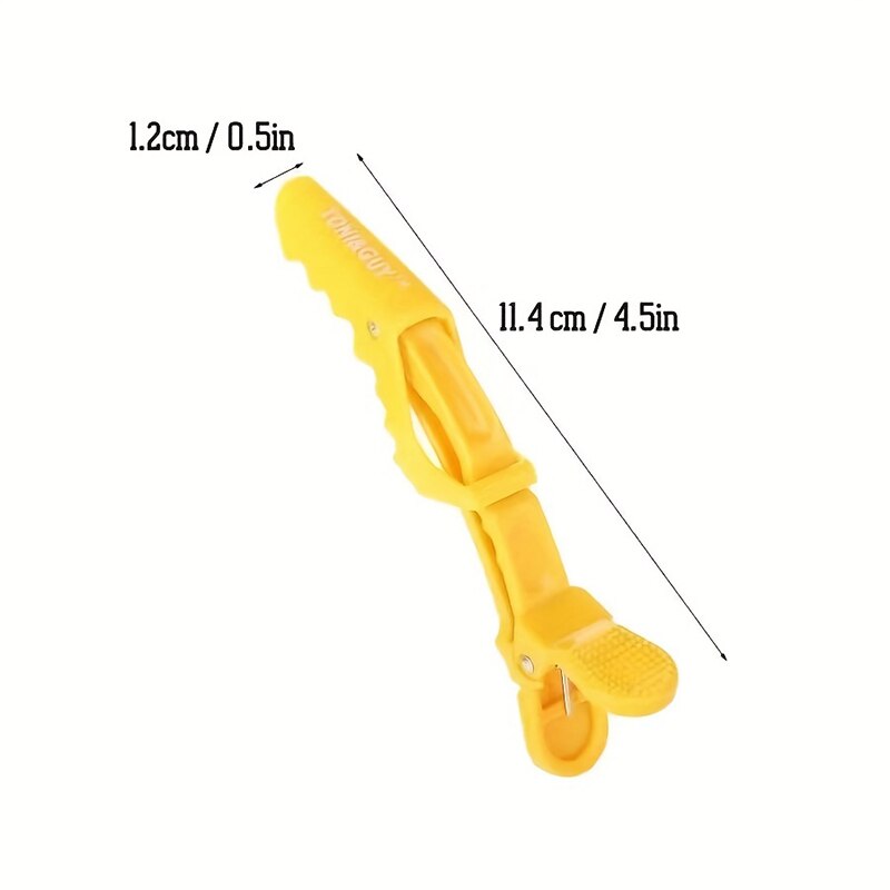 Presilhas Bico de Pato dentada! - 6 peças