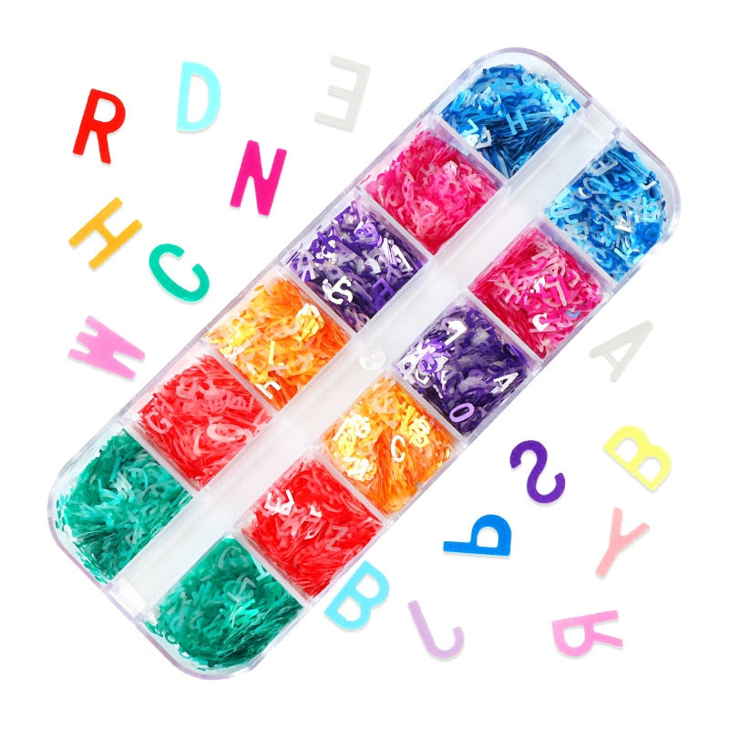 85 Decorações Fluorescente e 3d para Nail Arts - Unhas de gel encapsuladas