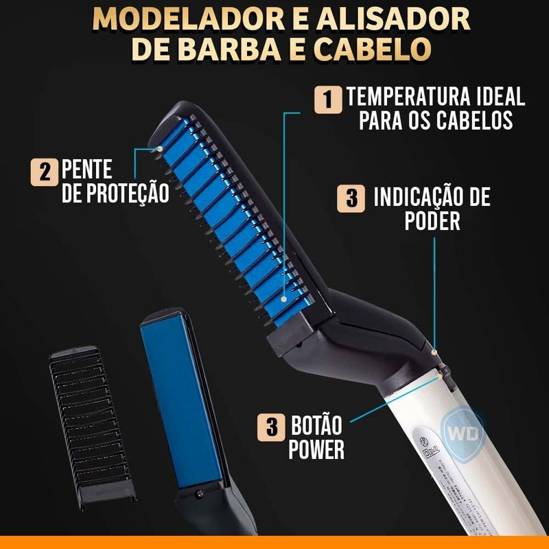 Chapinha masculina - Alinhamento Para Barba e Cabelo