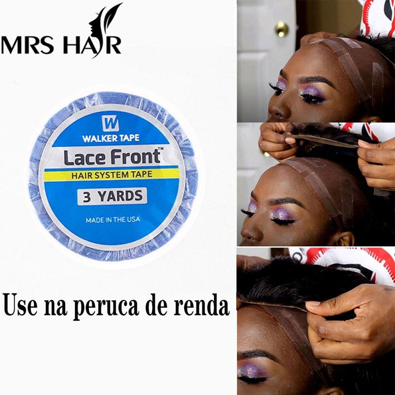 FITA LACE FRONT AZUL PARA MEGA HAIR - GoShopp