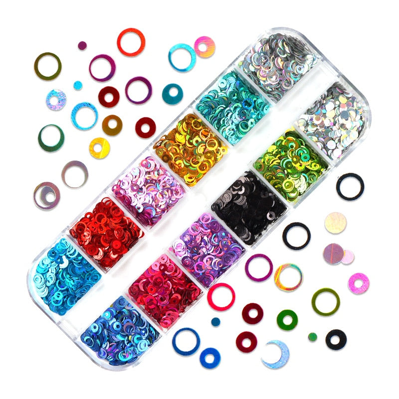 85 Decorações Fluorescente e 3d para Nail Arts - Unhas de gel encapsuladas
