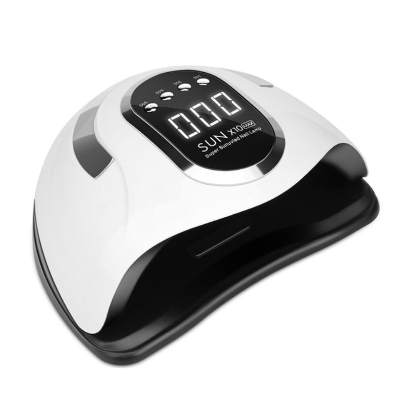 🌟Cabine Sun X10 MAX - Sua Solução de Secagem e Alongamento de Unhas em Gel! 🌟