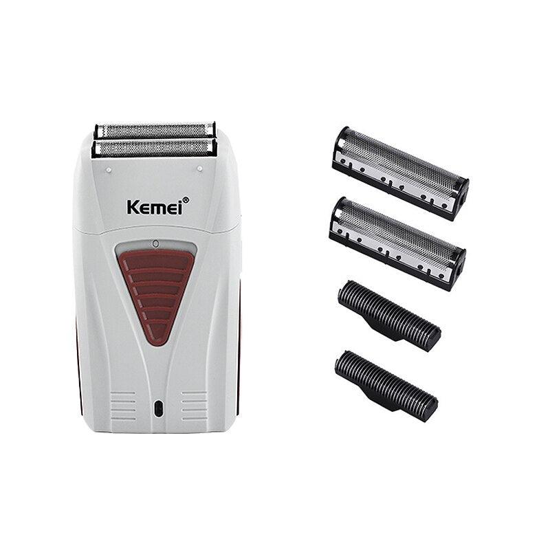 Shaver Kemei KM-3382 branco 100V/240V - GoShopp