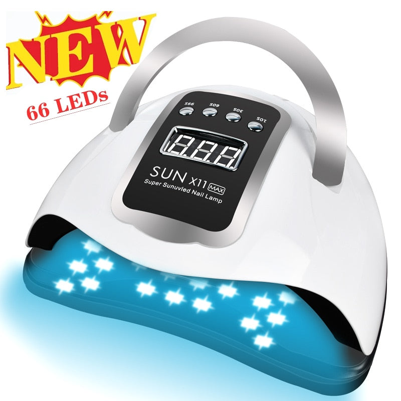 🌟Cabine Sun X10 MAX - Sua Solução de Secagem e Alongamento de Unhas em Gel! 🌟