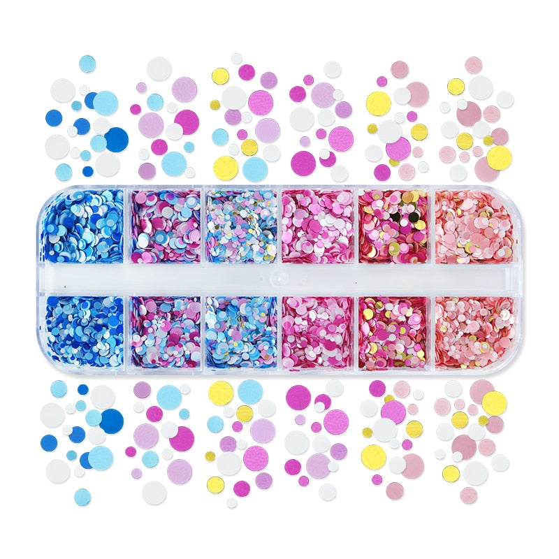 85 Decorações Fluorescente e 3d para Nail Arts - Unhas de gel encapsuladas