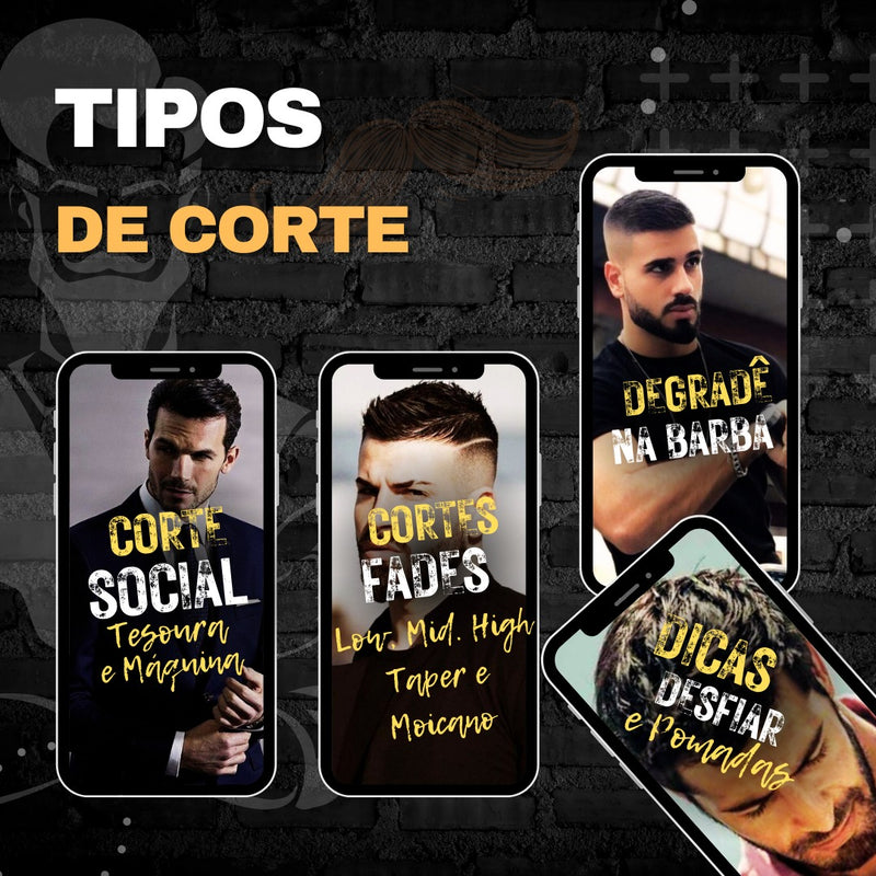 BARBER CLASS - CURSO COMPLETO ONLINE
