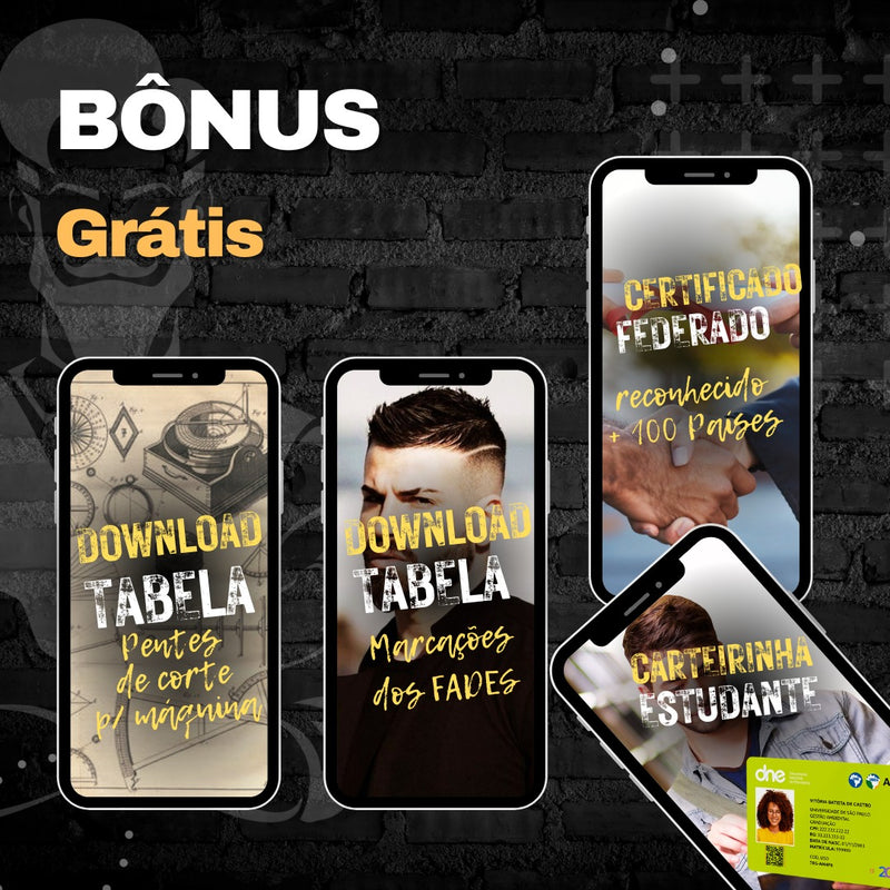 BARBER CLASS - CURSO COMPLETO ONLINE