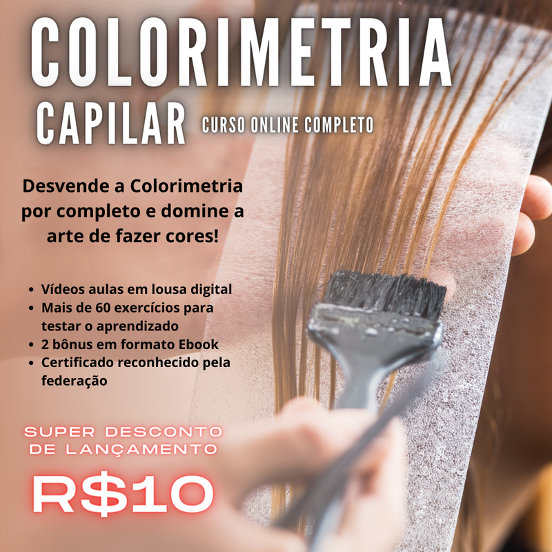 Desvendando a Colorimetria Capilar! - CURSO ONLINE