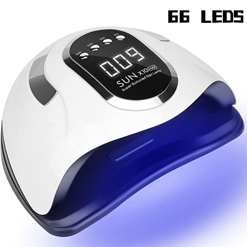 🌟Cabine Sun X10 MAX - Sua Solução de Secagem e Alongamento de Unhas em Gel! 🌟