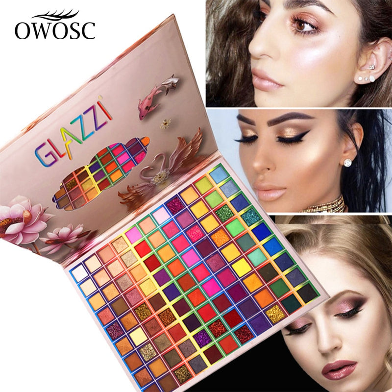 🌟Paleta de Sombras de Maquiagem com 99 Cores Radiantes!🌟